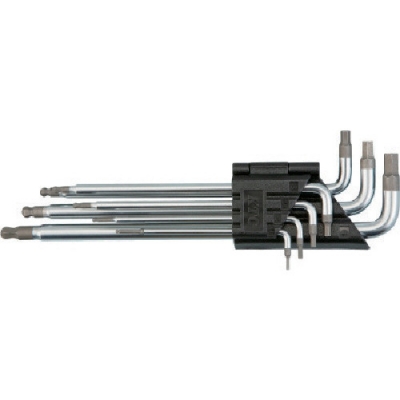 日本京都 KTC HLDA2507 ＫＴＣ　ボールポイントＬ形ロングヘキサゴンレンチセット［７本組］