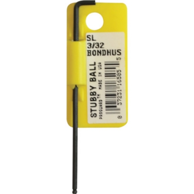 32 ボンダス　スタビー・ボールポイント・Ｌ－レンチ　ロング　３／３２インチ