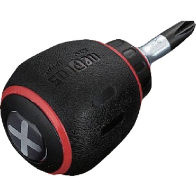 日本京都 KTC ND1PS-2 ネプロス　樹脂柄スタッビドライバ（クロス）Ｎｏ．２