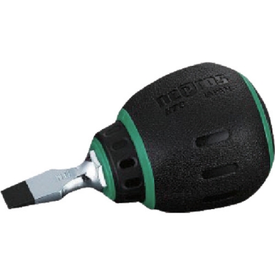 日本京都 KTC ND1MS-6 ネプロス　樹脂柄スタッビドライバ（マイナス）６ｍｍ