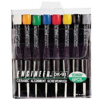 （株）エンジニア DK-91 エンジニア　セラミック調整ドライバーセット