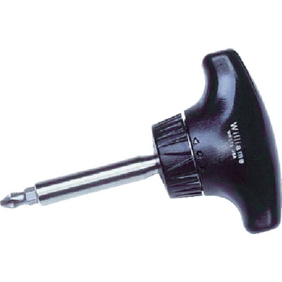 日本百固 BAHCO  JHWWRST1 ＷＩＬＬＩＡＭＳ　Ｔハンドル　ラチェッティングスクリュードライバー　２インチ