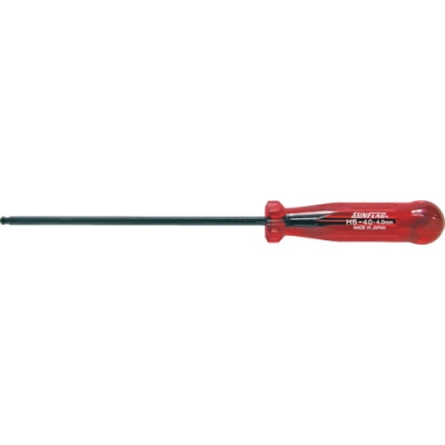 （株）新亀製作所 HB-40 サンフラッグ　ボールポイントドライバー　４．０ｍｍ