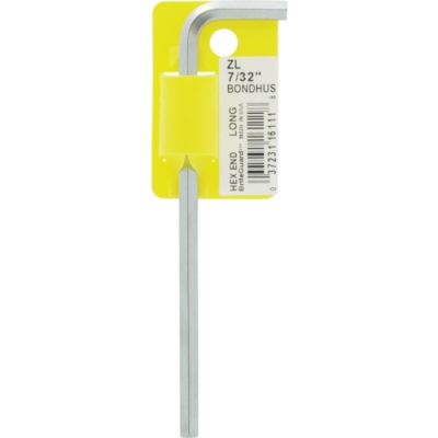 32 ボンダス　六角Ｌ－レンチ　ロング　７／３２インチ