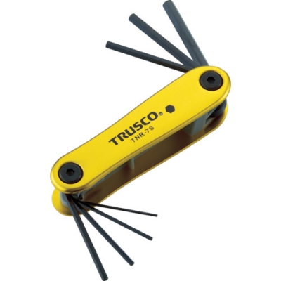 日本中山 TRUSCO  TNR7S ＴＲＵＳＣＯ　六角棒レンチセット　ナイフ式