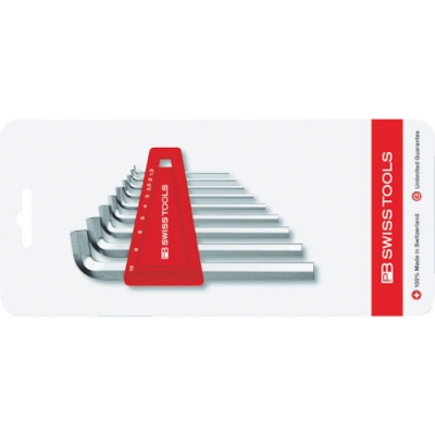 ＰＢスイスツールズ社 2210H-10CN ＰＢスイスツールズ　ショートヘッド六角棒レンチセット