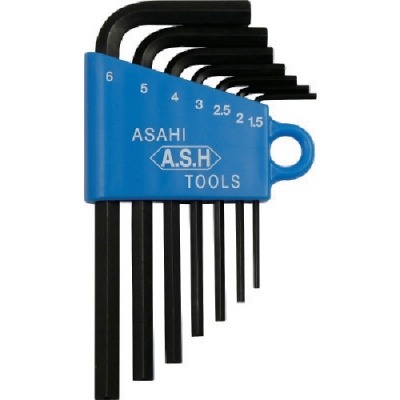 日本旭金属 ASH  AWS0770 ＡＳＨ　六角棒レンチセット７本組
