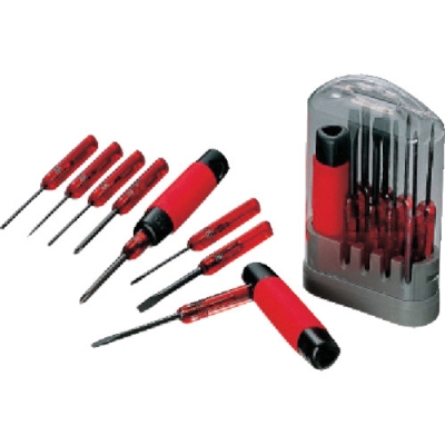 日本安力士 ANEX  6900 アネックス　スーパーラバーグリップ８本組ドライバーセット