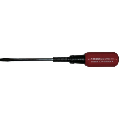 日本平井 BROWN  D-3030-6.3-150 ＢＲＯＷＮ　ラバーグリップドライバー