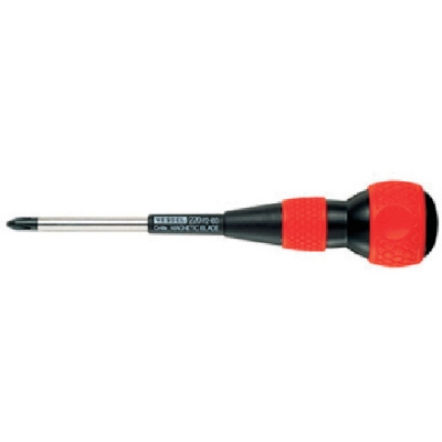 （株）ベッセル 220-1-100 ベッセル　ボールグリップドライバー２２０　＋１×１００