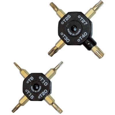 日本平井 BROWN  D-642 ＢＲＯＷＮ　クロスヘックスローブレンチセット