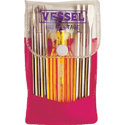 （株）ベッセル 1300H ベッセル　検電６本組ドライバー１３００Ｈ（高圧用）