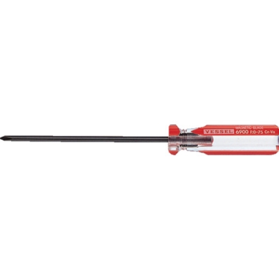 （株）ベッセル 6900-0-75 ベッセル　クリスタラインドライバー　６９００　＋０×７５