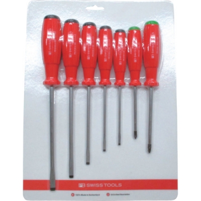 ＰＢスイスツールズ社 8250PCN ＰＢスイスツールズ　スイスグリップ・ドライバーセット　（ホルダーなし）