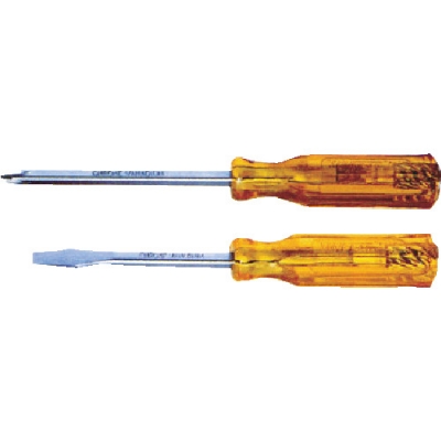 （株）新亀製作所 NO.215-9.0-200 サンフラッグ　角軸貫通ドライバー９．０Ｘ２００ｍｍ