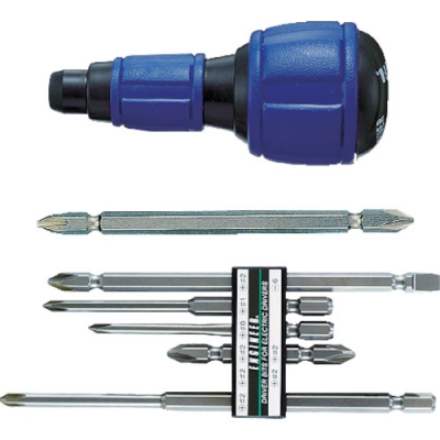 日本安力士 ANEX  AK-22C-6-135 アネックス　叩ける差替ドライバー用　片頭ビット　－６×１３５ｍｍ