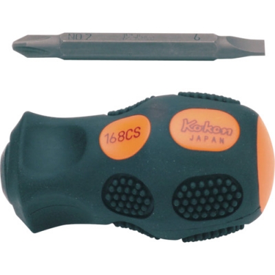 日本山下 KOKEN   168CS-2X6 コーケン　差替えドライバー（スタッビータイプ）　Ｎｏ．２ｘＮｏ．６