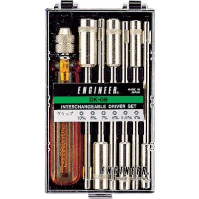 （株）エンジニア DK-08 エンジニア　差替ドライバーセット