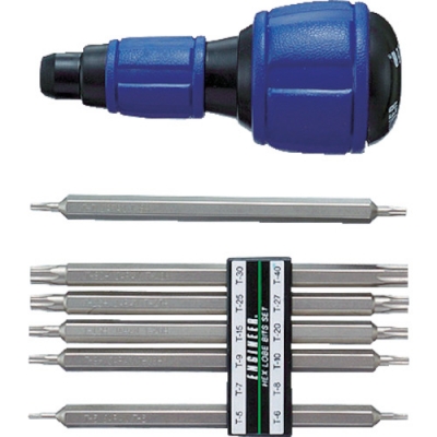 （株）エンジニア DR-51 エンジニア　マスターグリップドライバーセット（特殊ネジ対応型）