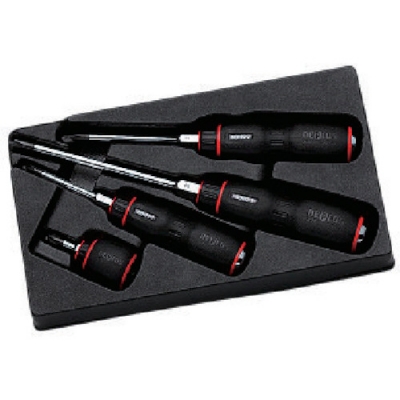 日本京都 KTC NTD1P04 ネプロス　樹脂柄クロスドライバセット［４本組］