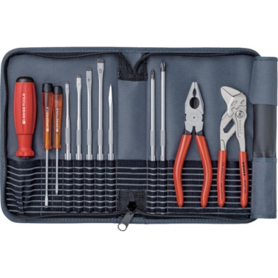 ＰＢスイスツールズ社 8219GY ＰＢスイスツールズ　プライヤー付差替式ドライバーセット　グレー