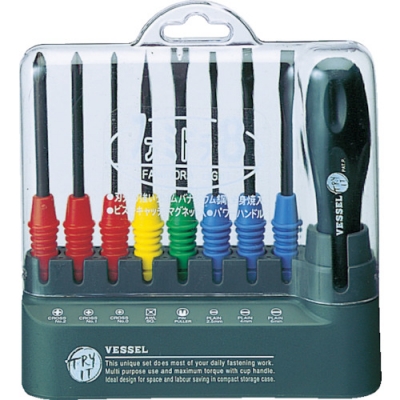 （株）ベッセル TD-800 ベッセル　ファミドラ８ドライバーセットＴＤ８００