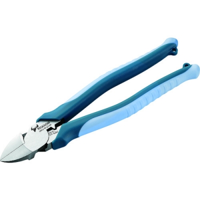 （株）ツノダ PW-305DG ＴＴＣ　ＰＯＷＥＲ　薄刃ニッパー（偏芯テコ）　エラストマーグリップ