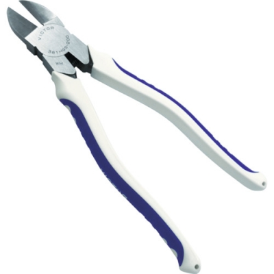 日本富具亚 FUJIYA (ビクター) 381HGS-200 ビクター 電工VA線ニッパ(薄刃・バネ付)(エラストマーG)
