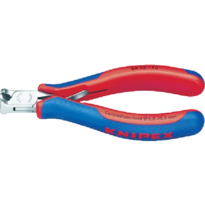 KNIPEX社 6412-115 KNIPEX 6412-115 エレクトロニクスエンドカッティングニッパー