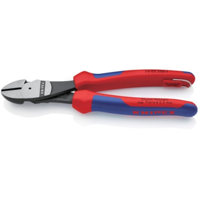 KNIPEX社 7402-200TBK KNIPEX 強力型ニッパー 落下防止 200mm