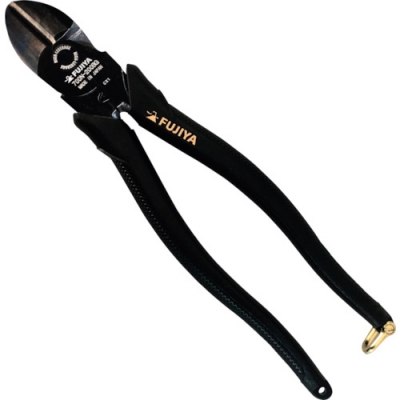 日本富具亚 FUJIYA  700N-200BG フジ矢 偏芯強力ニッパ(黒金・圧着機能付)