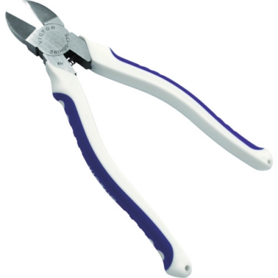 日本富具亚 FUJIYA (ビクター) 381HGS-175 ビクター 電工VA線ニッパ(薄刃・バネ付)(エラストマーG)