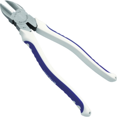 日本富具亚 FUJIYA (ビクター) 381HGR-200 ビクター 電工VA線ニッパ(薄刃・バネ付)(エラストマーG)