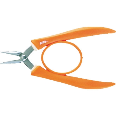 日本安力士 ANEX  255 アネックス　ラバーグリップヤットコ　片丸タイプ１６０ｍｍ