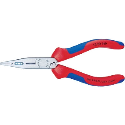 ＫＮＩＰＥＸ社 1305-160T ＫＮＩＰＥＸ　電気技師用ラジオペンチ　落下防止　１６０ｍｍ