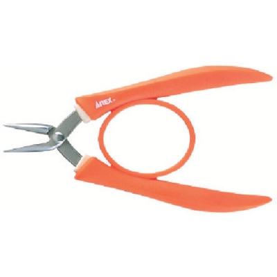 日本安力士 ANEX  252 アネックス　ラバーグリップヤットコ　片丸タイプ１３５ｍｍ