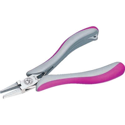 （株）ツノダ TM-07 ＴＴＣ　Ｔｒｉｎｉｔｙ　平口リードペンチ（溝無）