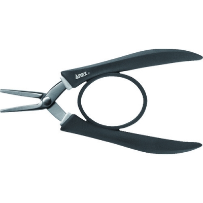 日本安力士 ANEX  258 アネックス　ラバーグリップヤットコ　平タイプ１４０ｍｍ