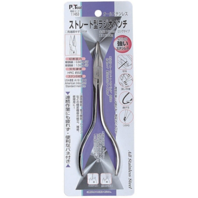 日本 TASCO ミツトモ 11453 Ｐ・ＴＯＯＬ　ペンストレート型ラジオペ　１５５ｍｍ