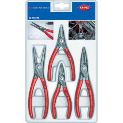 ＫＮＩＰＥＸ社 002003SB ＫＮＩＰＥＸ　４本組　スナップリングプライヤー