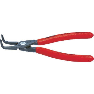 ＫＮＩＰＥＸ社 4821-J41 ＫＮＩＰＥＸ　４８２１－Ｊ４１　穴用精密スナップリングプライヤー　曲