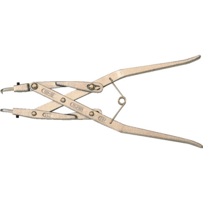 （株）スーパーツール CS-10 スーパー　スナップリングプライヤー（爪交換型）軸用