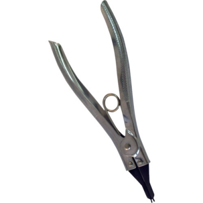 （株）スーパーツール CS-1A スーパー　スナップリングプライヤー（爪固定型）軸用直爪