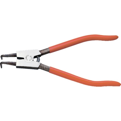 日本中山 TRUSCO  62-3B ＴＲＵＳＣＯ　スナップリングプライヤー　孔用　Φ３．０　曲爪６２型