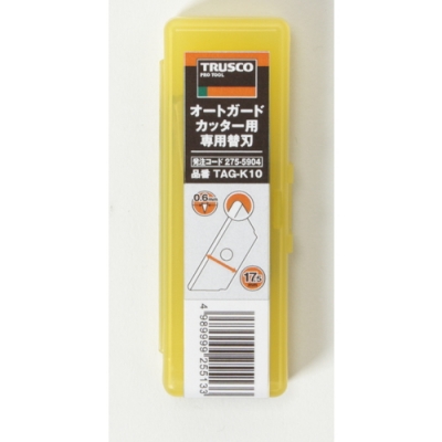 日本中山 TRUSCO  TAG-K10 ＴＲＵＳＣＯ　オートガードカッター　替刃１０枚