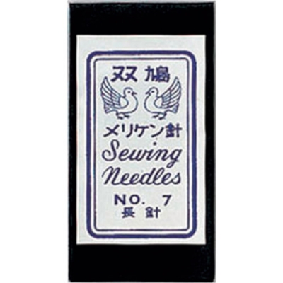 クロバー（株） 12-107 クロバー　双鳩メリケン針　長Ｎｏ．７