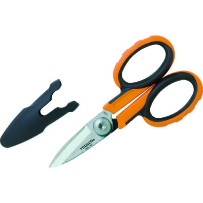 日本中山 TRUSCO  TAH-140 ＴＲＵＳＣＯ　ハードはさみ（コンパクトタイプ）ケブラー繊維用　１４０ｍｍ