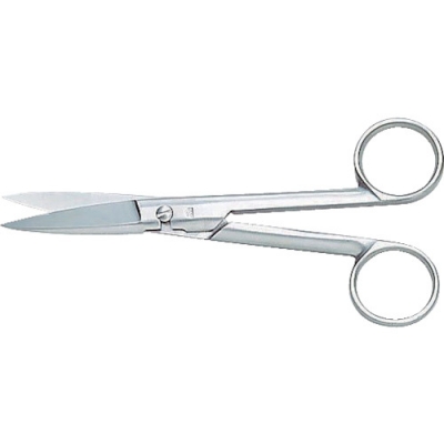 日本亚速旺 ASONE   2-536-02 ＡＳ　ハサミＮＯ１０直セン刀両鋭　１４５