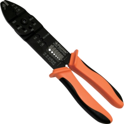 日本富具亚 FUJIYA  FA106 フジ矢　万能電工ペンチ　２４０ｍｍ　ファストン・裸端子用