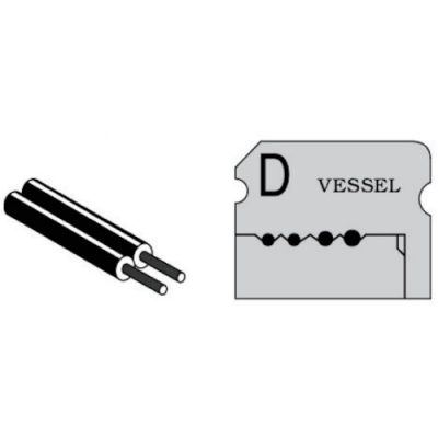 （株）ベッセル WB-004 ベッセル　ワイヤーストリッパーブレード３０００Ｄ用